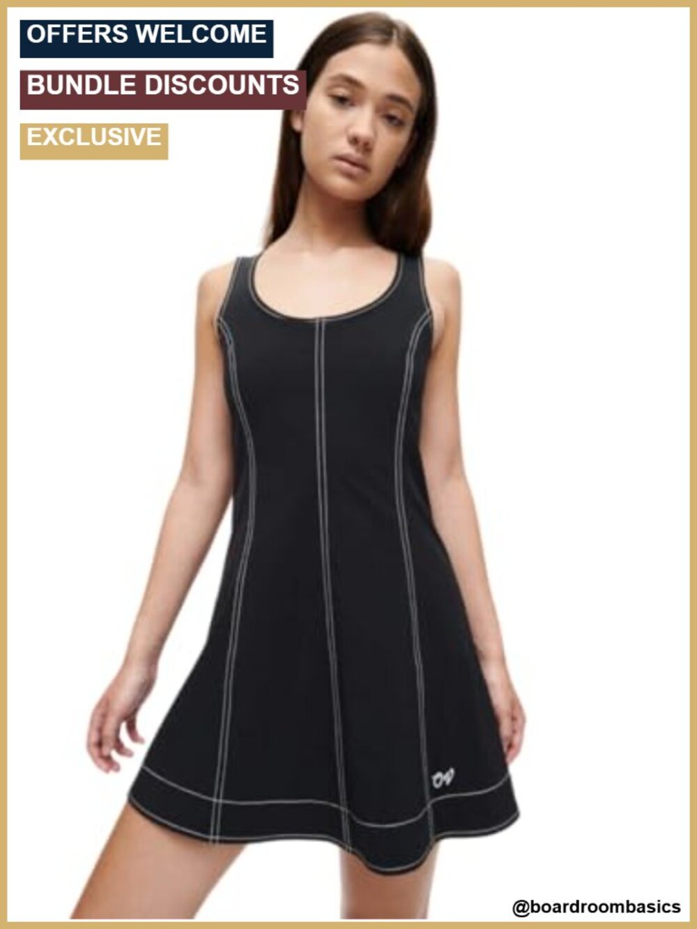 Outdoor Voices Energy Dress Sleeveless Active Dress with Phone Pocket